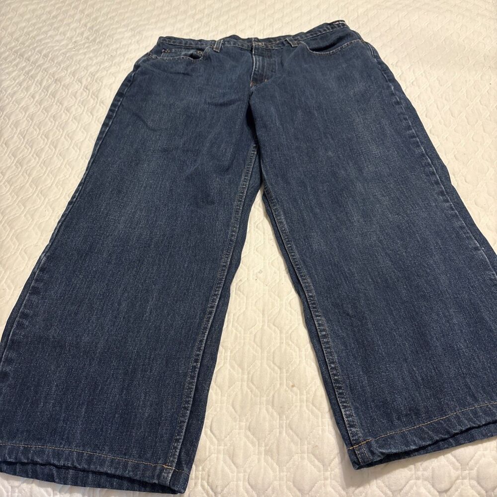 Ralph Lauren Polo Jeans 33x32 (31x26) Classic 67 Loose Leg Dark Wash